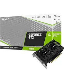 PNY GeForce GTX 1650 Dual Fan - Graphics Cards - GF GTX 1650 - 4GB