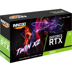 PCIE RTX 3050 6GB Inno3D Twin X2 GDDR6
