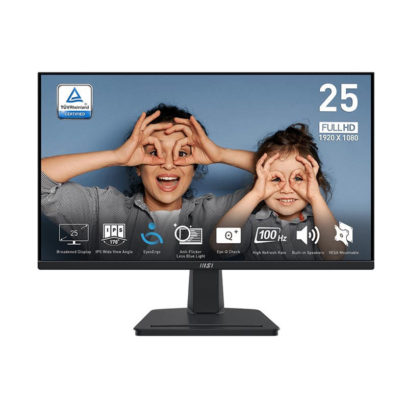 MONITOR 25 MSI PRO MP252 FHD IPS 100HZ