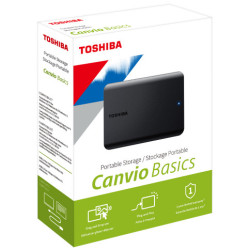 FESEX 2,5 1TB Toshiba Canvio Basics USB 3.2/USB 2.0 Black