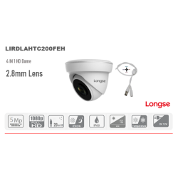 LIRDLAHTC200FPE 2M/5M Lite Indoor IR Fixed Conch HD Camera